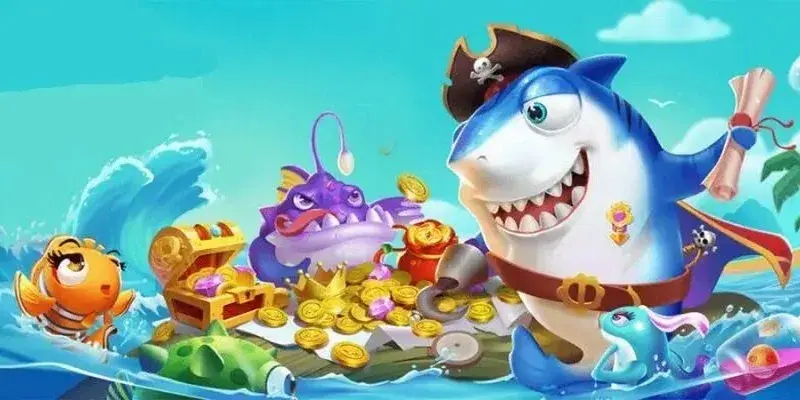 Tùy chọn cấp độ đạn và phòng chơi linh hoạt trong game bắn cá Debet